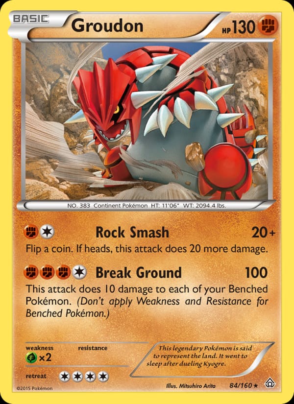 Groudon, XY - Primal Clash · 84/160