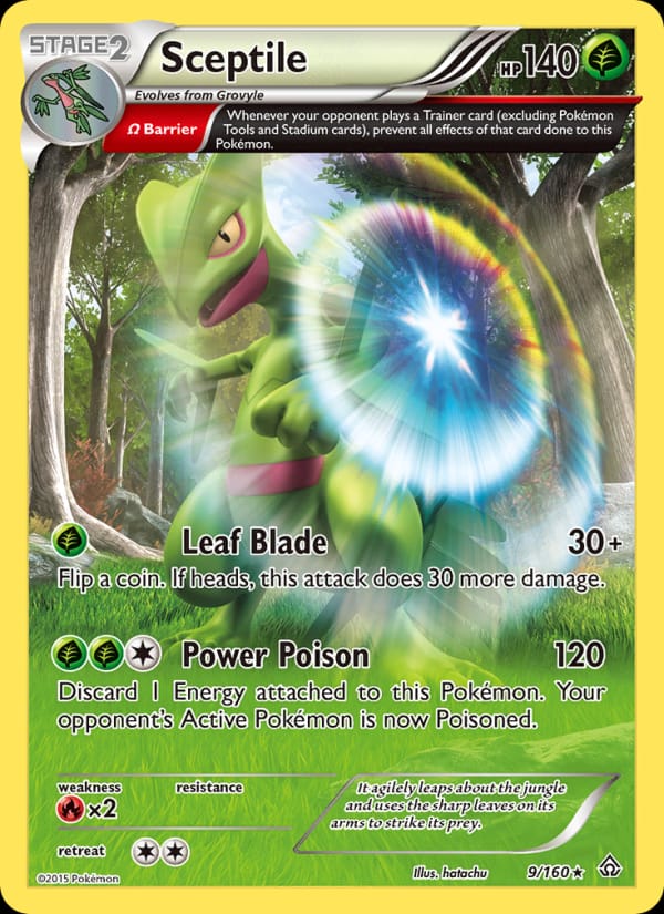 Sceptile, XY - Primal Clash · 9/160
