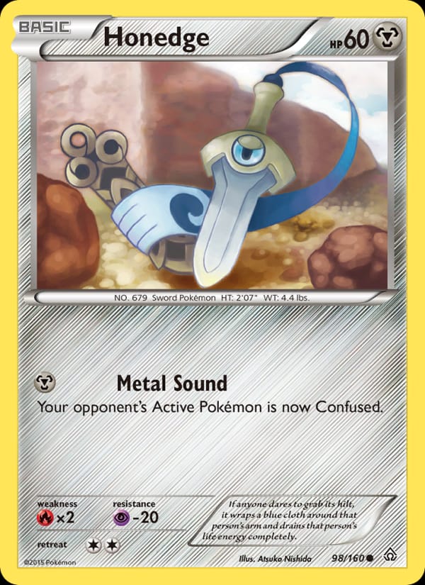Honedge, XY - Primal Clash · 98/160