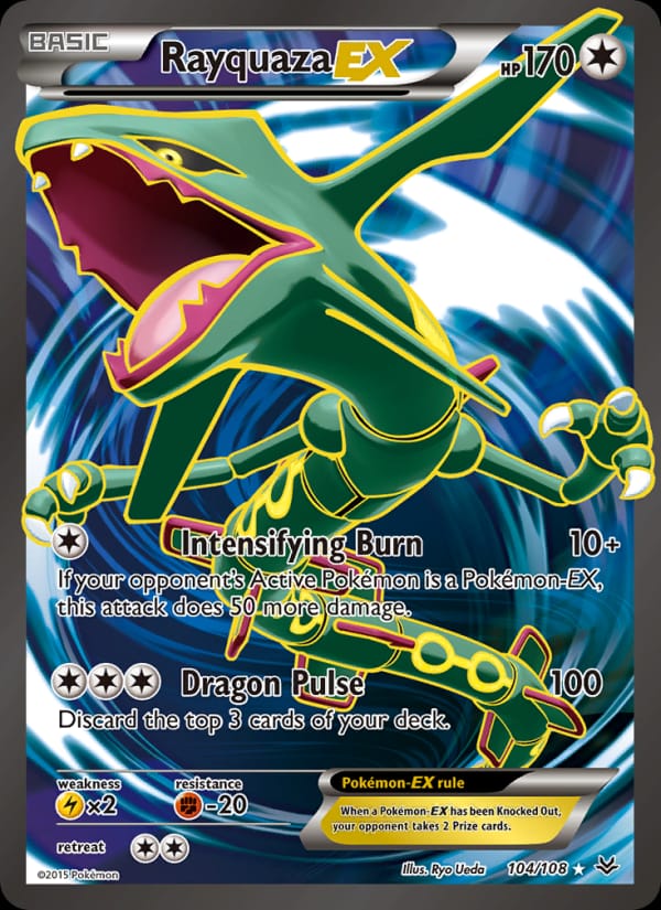 Rayquaza EX, XY - Roaring Skies · 104/108