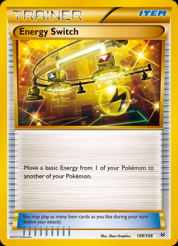 Energy Switch, XY - Roaring Skies · 109/108