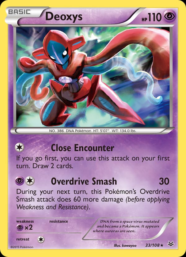 Deoxys, XY - Roaring Skies · 33/108