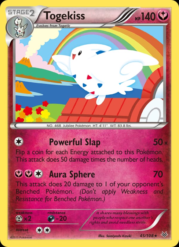 Togekiss, XY - Roaring Skies · 45/108