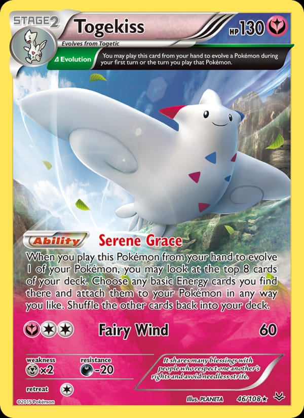 Togekiss, XY - Roaring Skies · 46/108