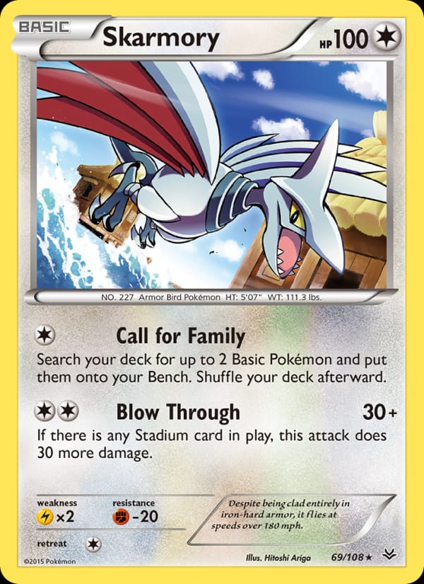 Skarmory, XY - Roaring Skies · 69/108