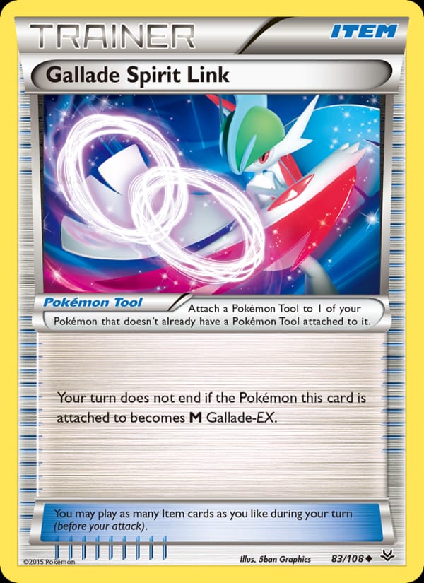 Gallade Spirit Link, XY - Roaring Skies · 83/108