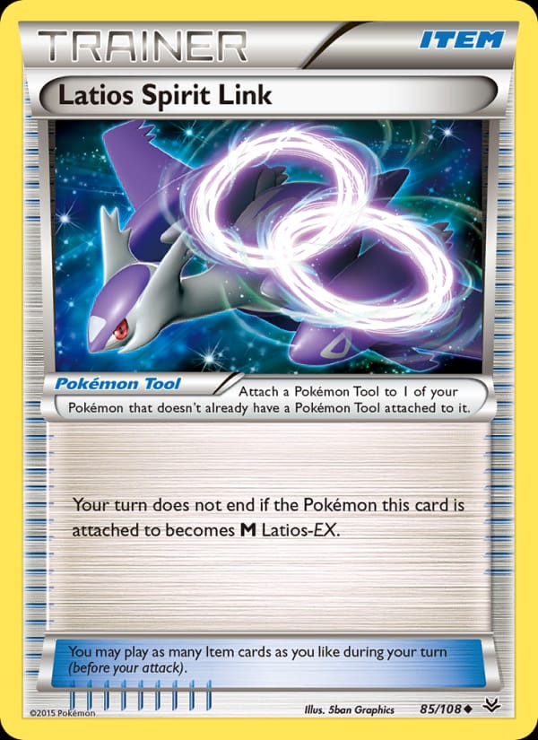 Latios Spirit Link, XY - Roaring Skies · 85/108