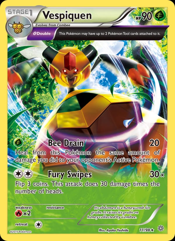 Vespiquen, XY - Ancient Origins · 11/98