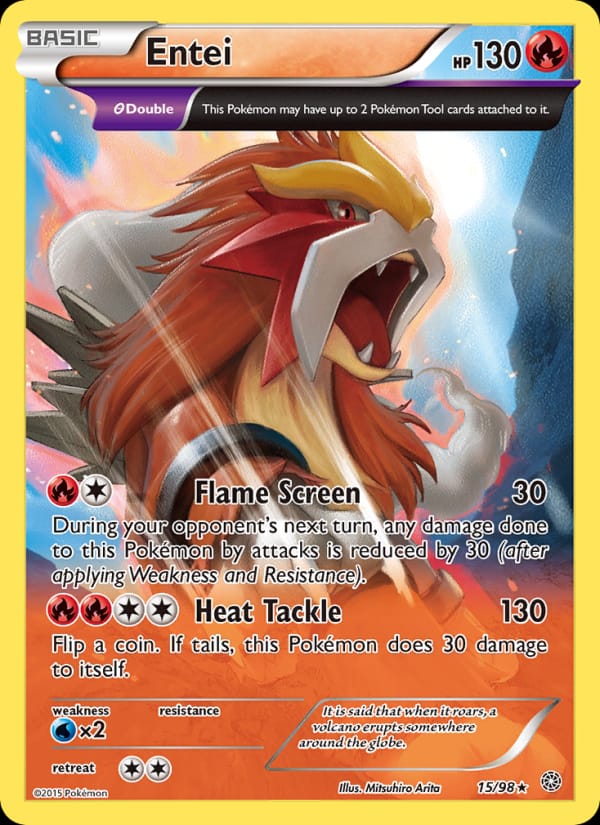 Entei, XY - Ancient Origins · 15/98