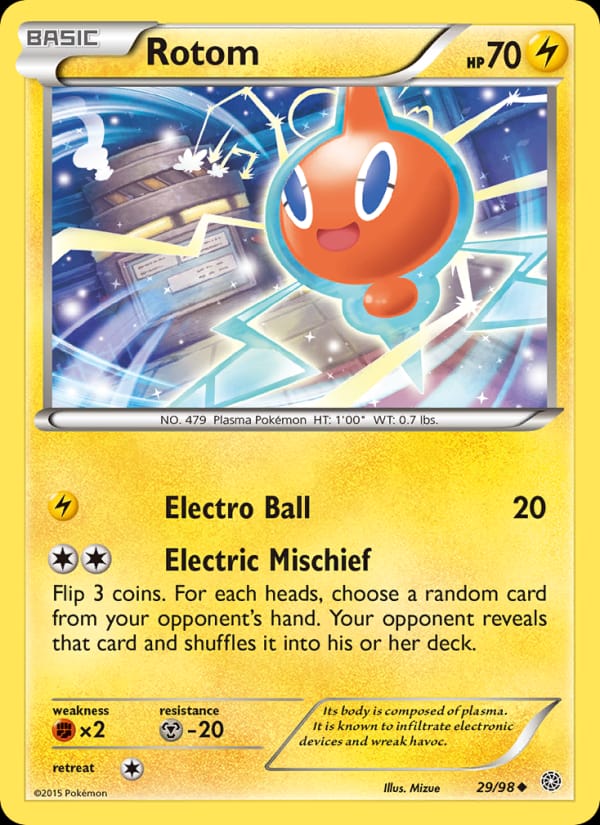 Rotom, XY - Ancient Origins · 29/98