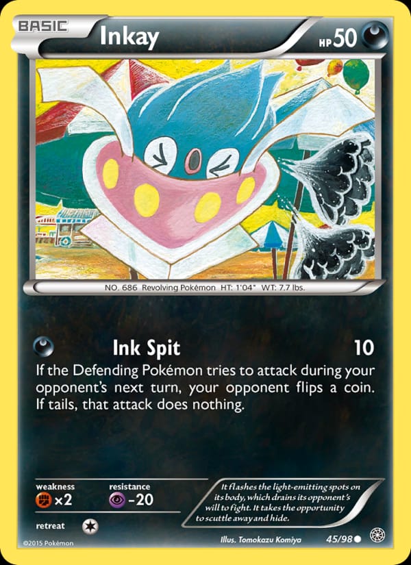 Inkay, XY - Ancient Origins · 45/98