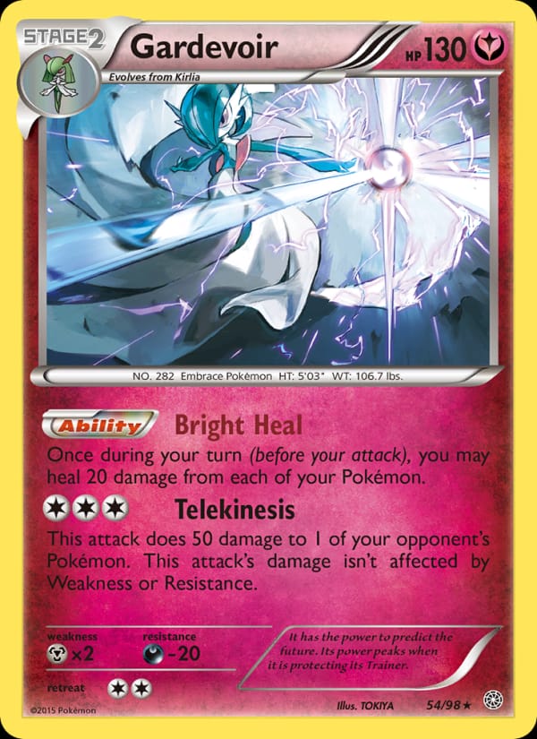 Gardevoir, XY - Ancient Origins · 54/98