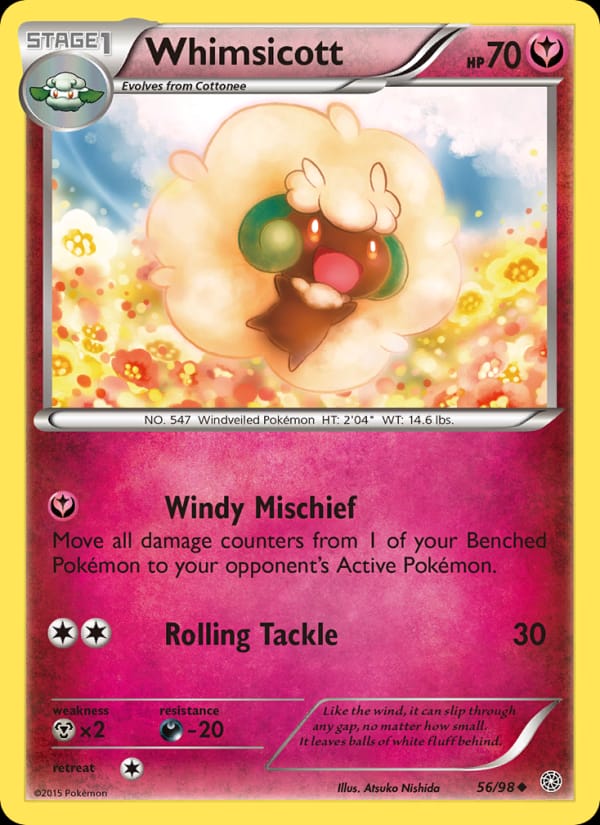 Whimsicott, XY - Ancient Origins · 56/98