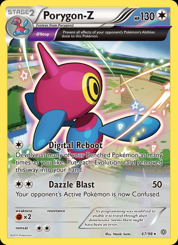 Porygon-Z, XY - Ancient Origins · 67/98