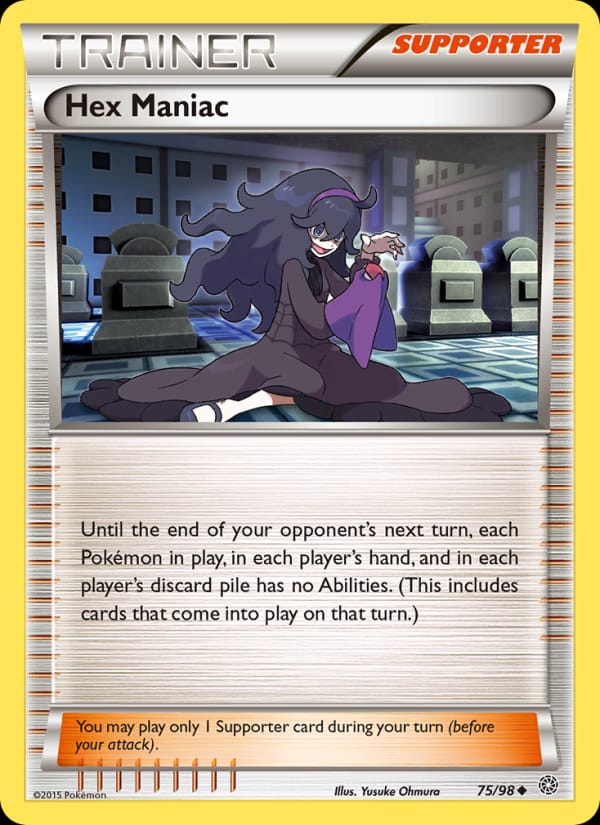 Hex Maniac, XY - Ancient Origins · 75/98