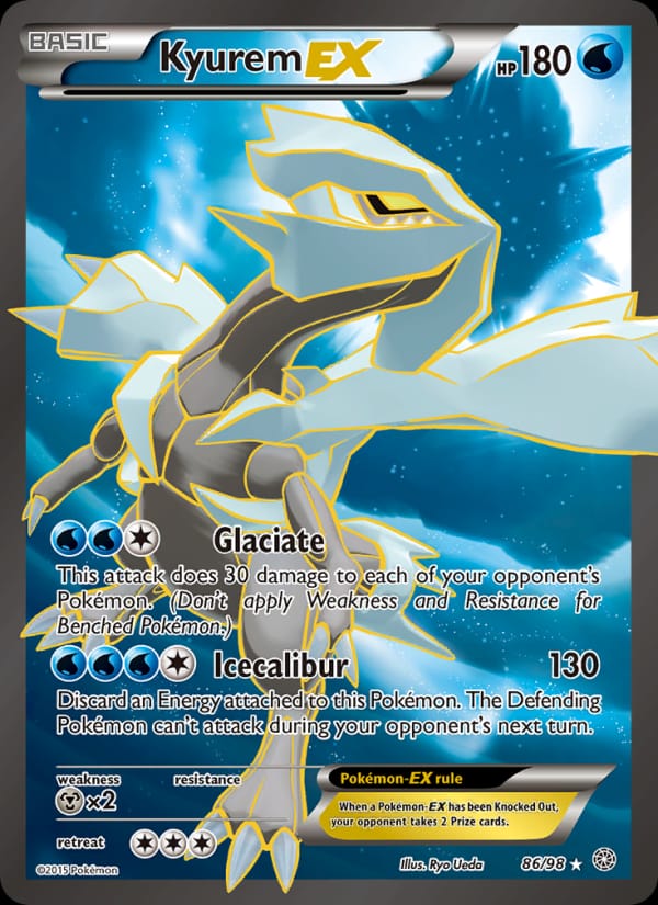 Kyurem EX, XY - Ancient Origins · 86/98