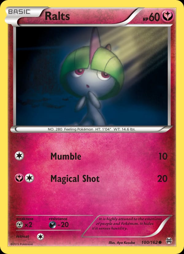 Ralts, XY - BREAKthrough · 100/162