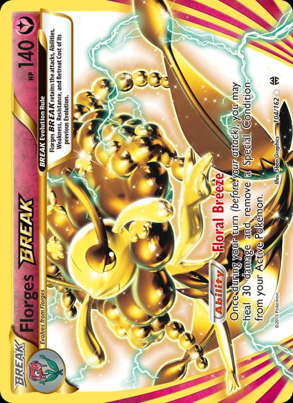 Florges BREAK, XY - BREAKthrough · 104/162