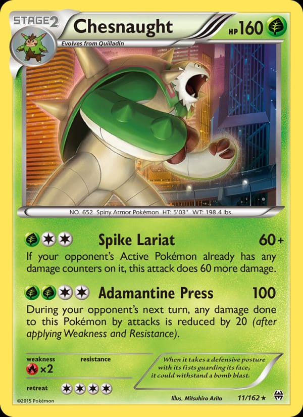 Chesnaught, XY - BREAKthrough · 11/162