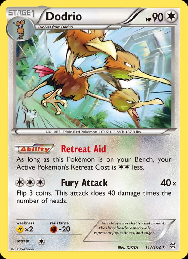 Dodrio, XY - BREAKthrough · 117/162