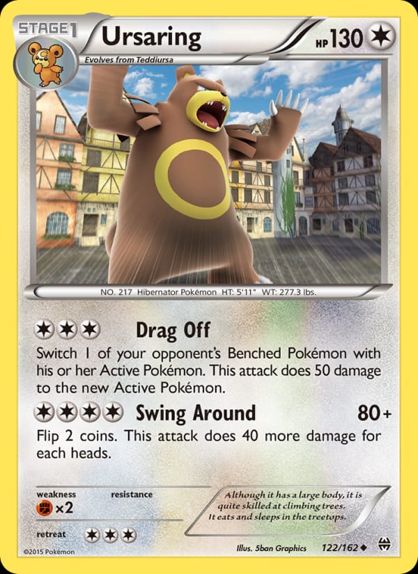 Ursaring, XY - BREAKthrough · 122/162