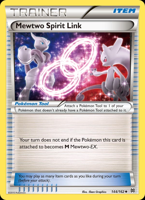 Mewtwo Spirit Link, XY - BREAKthrough · 144/162