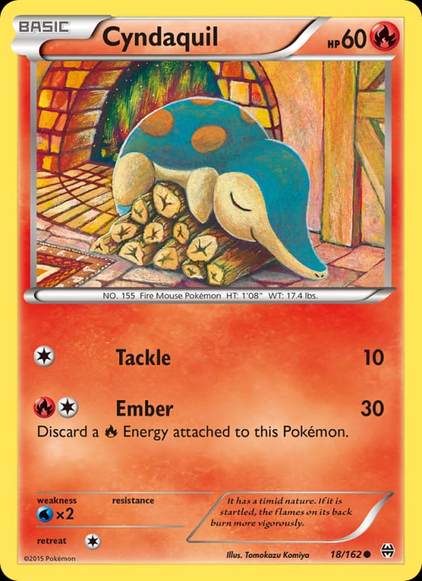 Cyndaquil, XY - BREAKthrough · 18/162