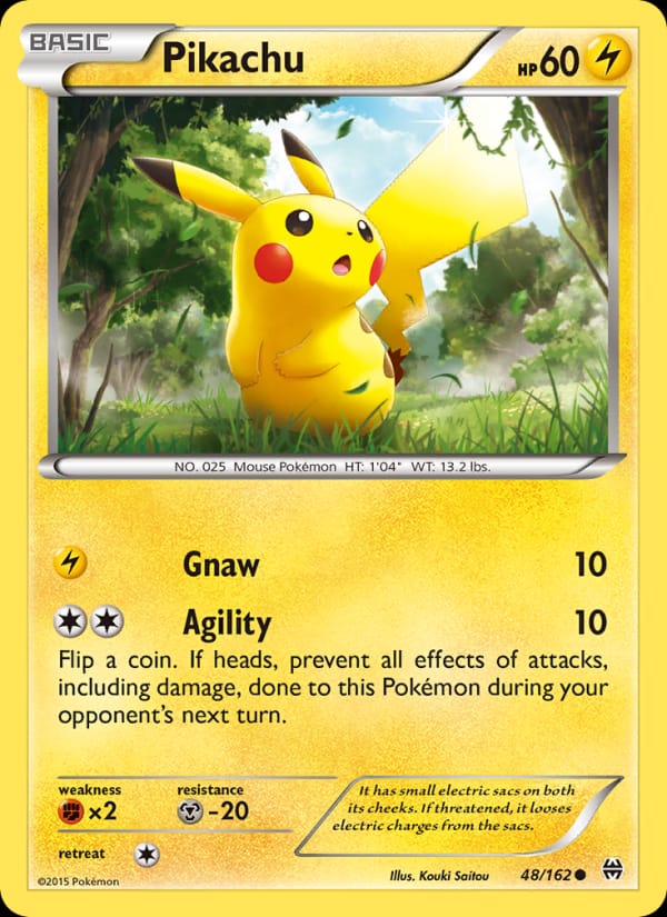 Pikachu, XY - BREAKthrough · 48/162
