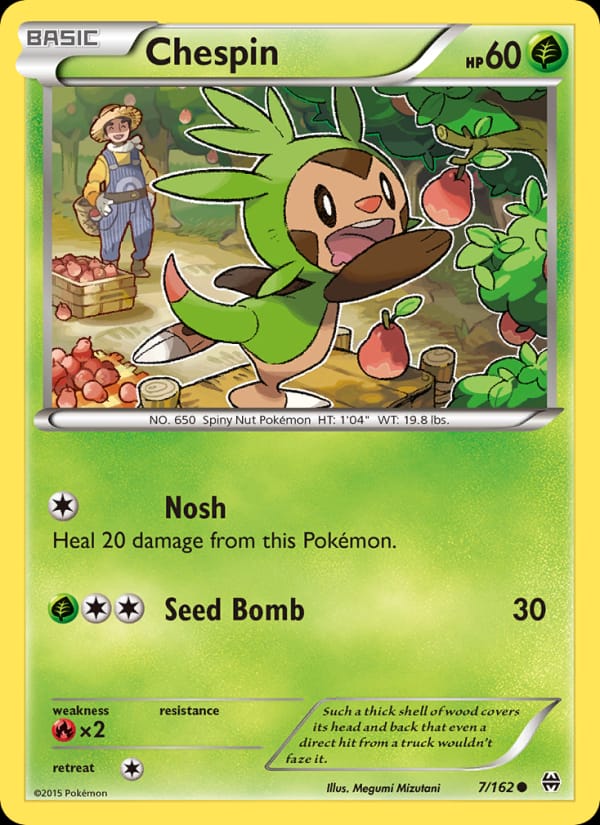Chespin, XY - BREAKthrough · 7/162