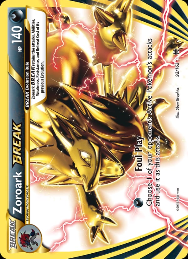 Zoroark BREAK, XY - BREAKthrough · 92/162