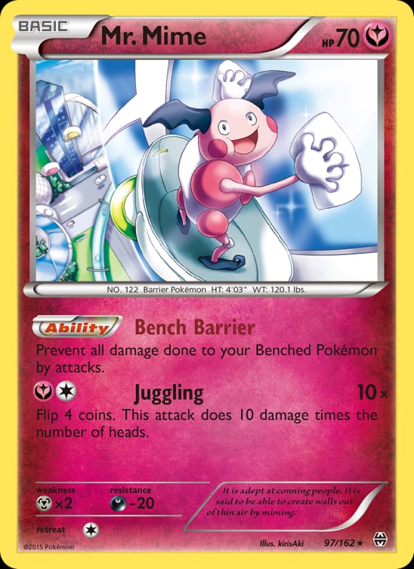 Mr. Mime, XY - BREAKthrough · 97/162