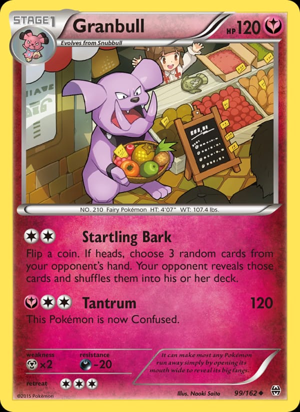 Granbull, XY - BREAKthrough · 99/162