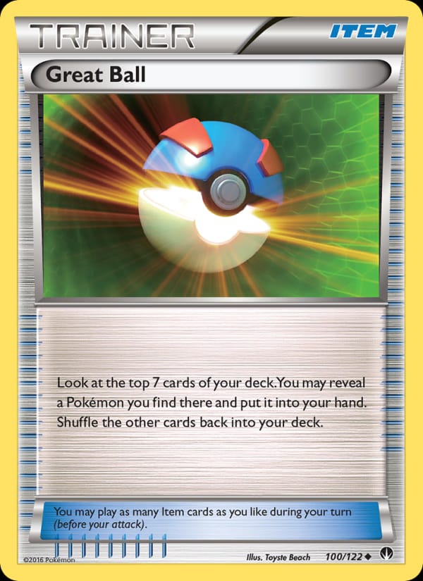 Great Ball, XY - BREAKpoint · 100/122