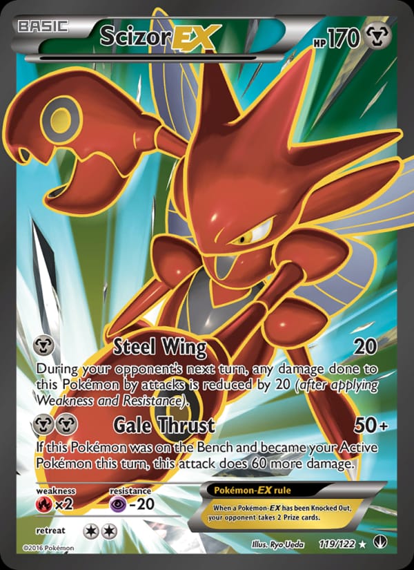 Scizor EX, XY - BREAKpoint · 119/122