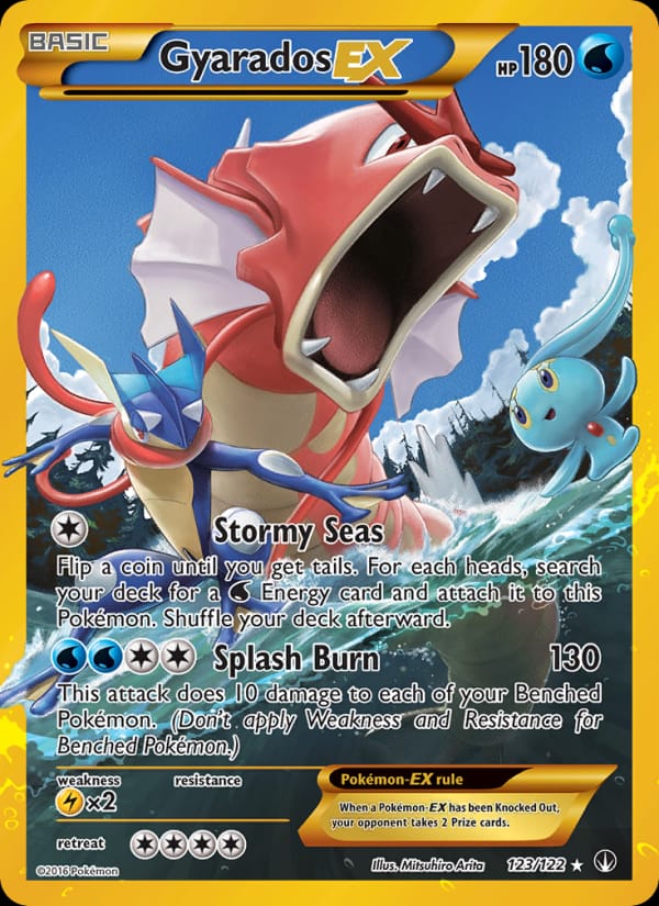 Gyarados EX, XY - BREAKpoint · 123/122