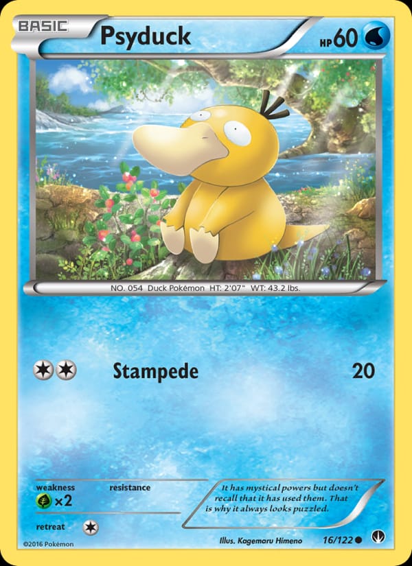 Psyduck, XY - BREAKpoint · 16/122