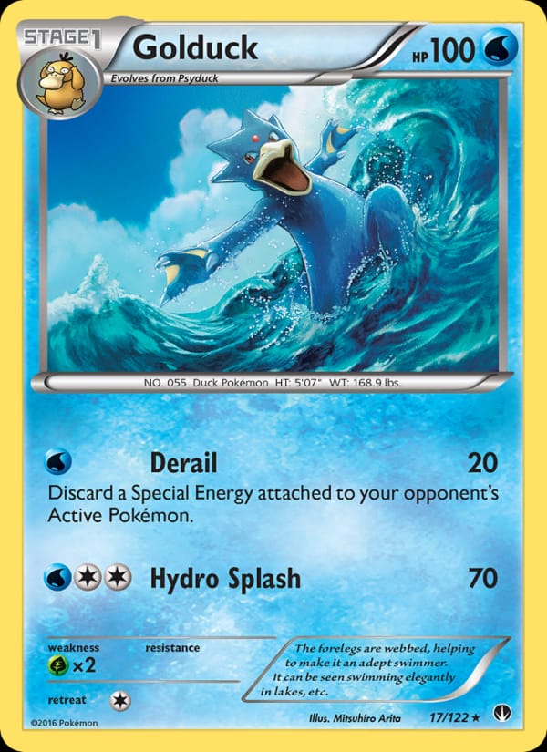Golduck, XY - BREAKpoint · 17/122