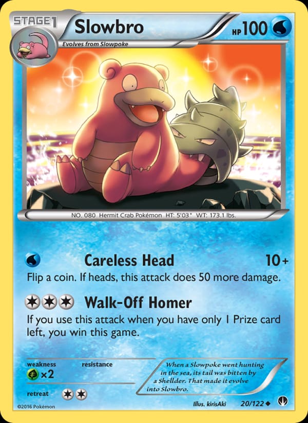 Slowbro, XY - BREAKpoint · 20/122