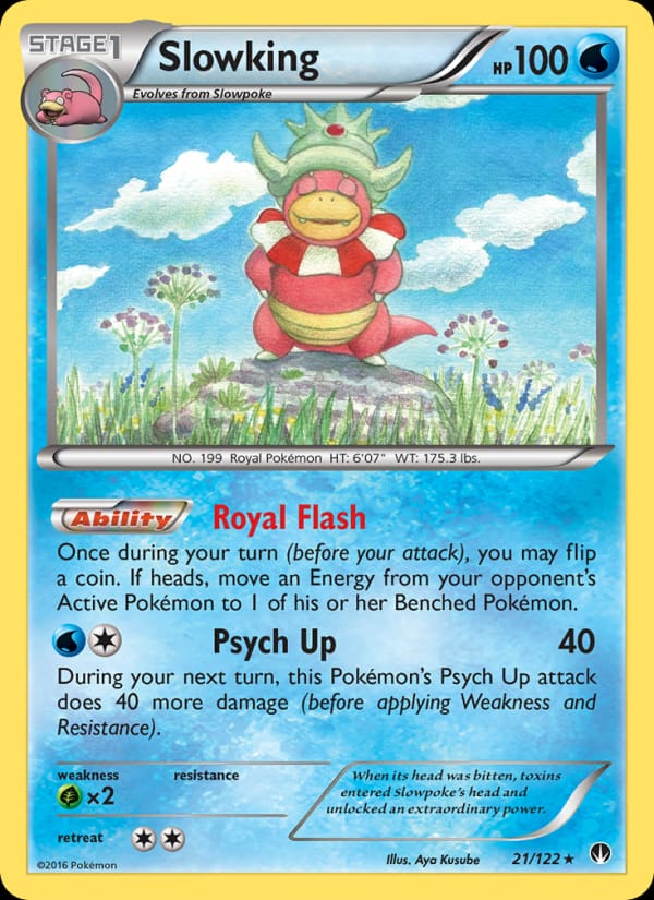 Slowking, XY - BREAKpoint · 21/122
