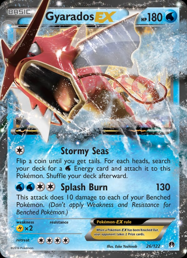 Gyarados EX, XY - BREAKpoint · 26/122