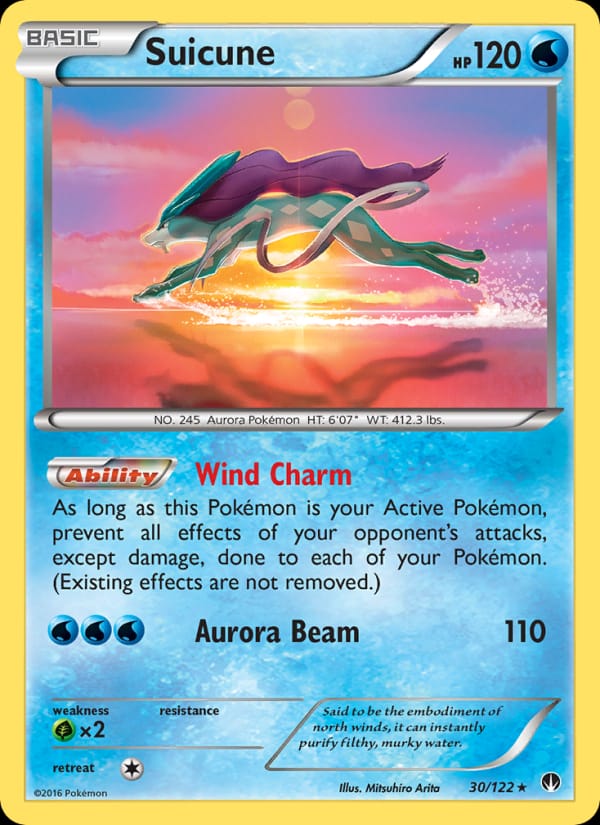 Suicune, XY - BREAKpoint · 30/122