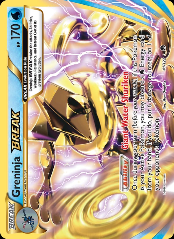 Greninja BREAK, XY - BREAKpoint · 41/122