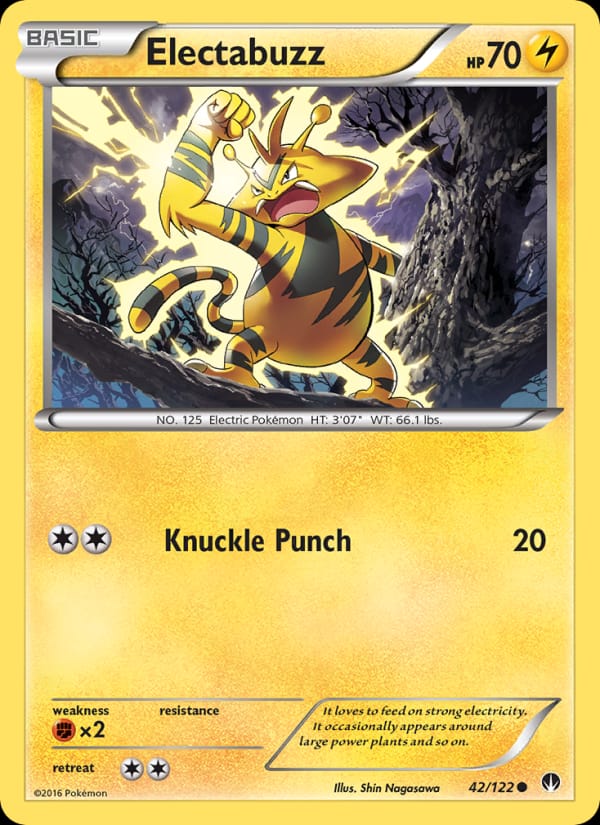 Electabuzz, XY - BREAKpoint · 42/122