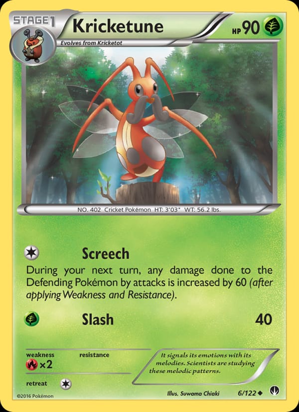 Kricketune, XY - BREAKpoint · 6/122