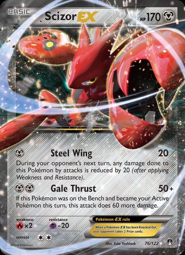 Scizor EX, XY - BREAKpoint · 76/122