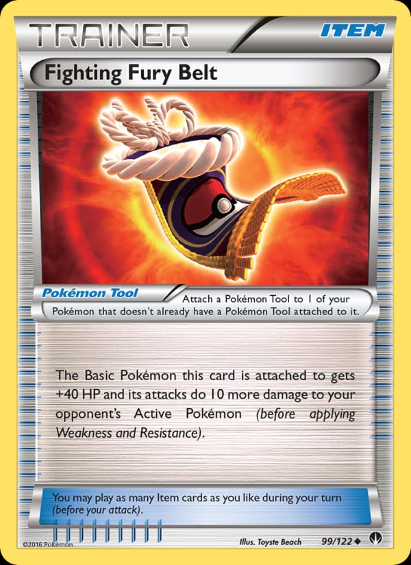 Fighting Fury Belt, XY - BREAKpoint · 99/122