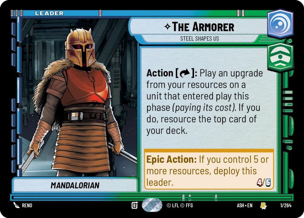 The Armorer - Steel Shapes Us, Ashes of the Empire · 1/264
