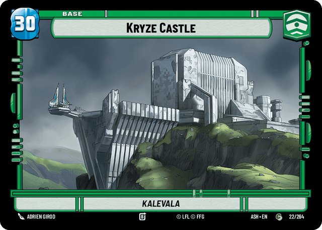 Kryze Castle // Advantage, Ashes of the Empire · 22/264 // T02