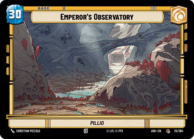 Emperor's Observatory // Advantage, Ashes of the Empire · 25/264 // T02