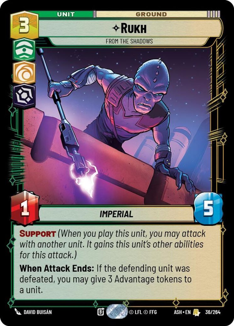 Rukh - From the Shadows, Ashes of the Empire · 36/264